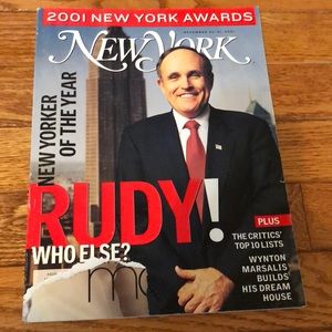 NEW YORK MAGAZINE- DECEMBER 24 - 31, 2001 - EUC